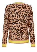 Vest met dierenbont-look 