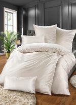 Zijden beddengoed WIT