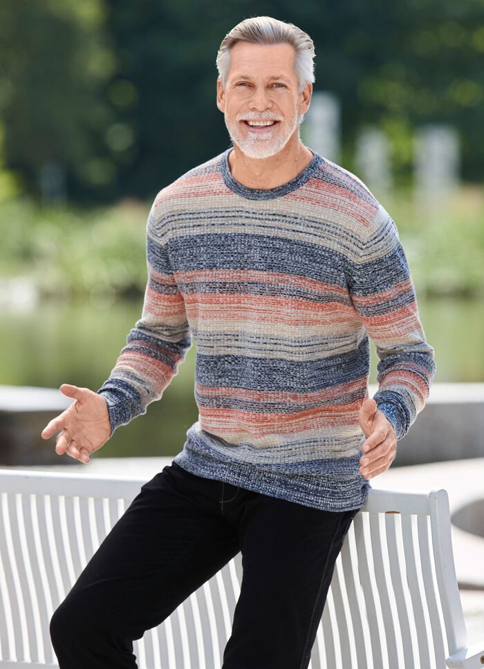 Aantrekkelijke trui met ronde hals 