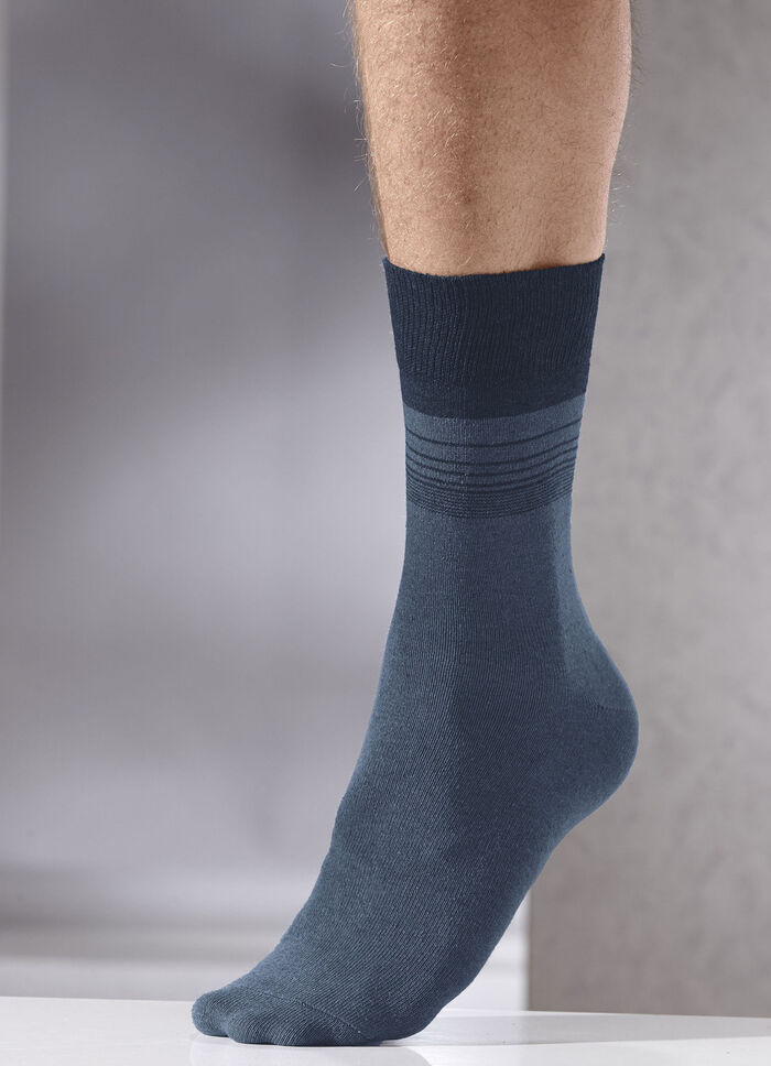 Achtpak sokken met drukvrije tailleband 