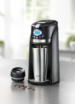 Koffiezetapparaat met ge&iuml;ntegreerde molen 