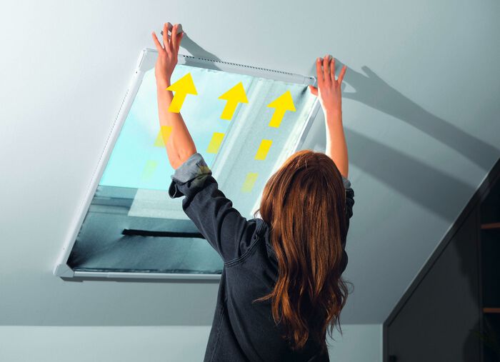 Magic-Fit telescopisch dakraamrooster 