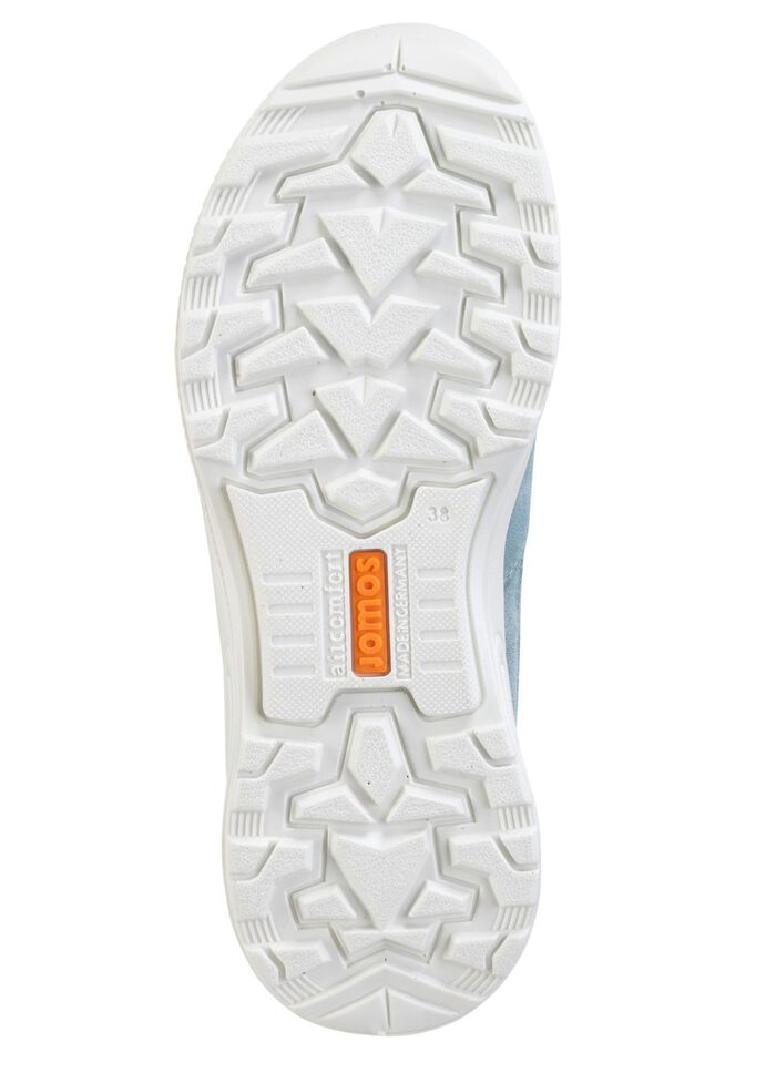 Veterschoen gemaakt van mesh materiaal en su&egrave;de 