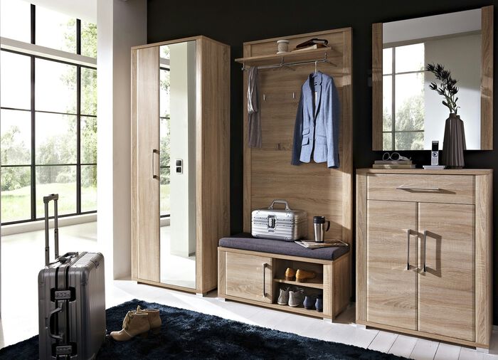 Garderobemeubel met soft close EIK SONOMA