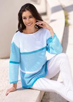 Kleurblokkerende trui 