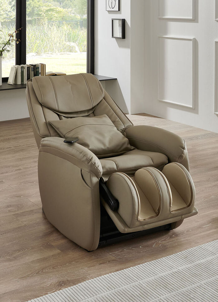 Multifunctionele massagestoel BEIGE