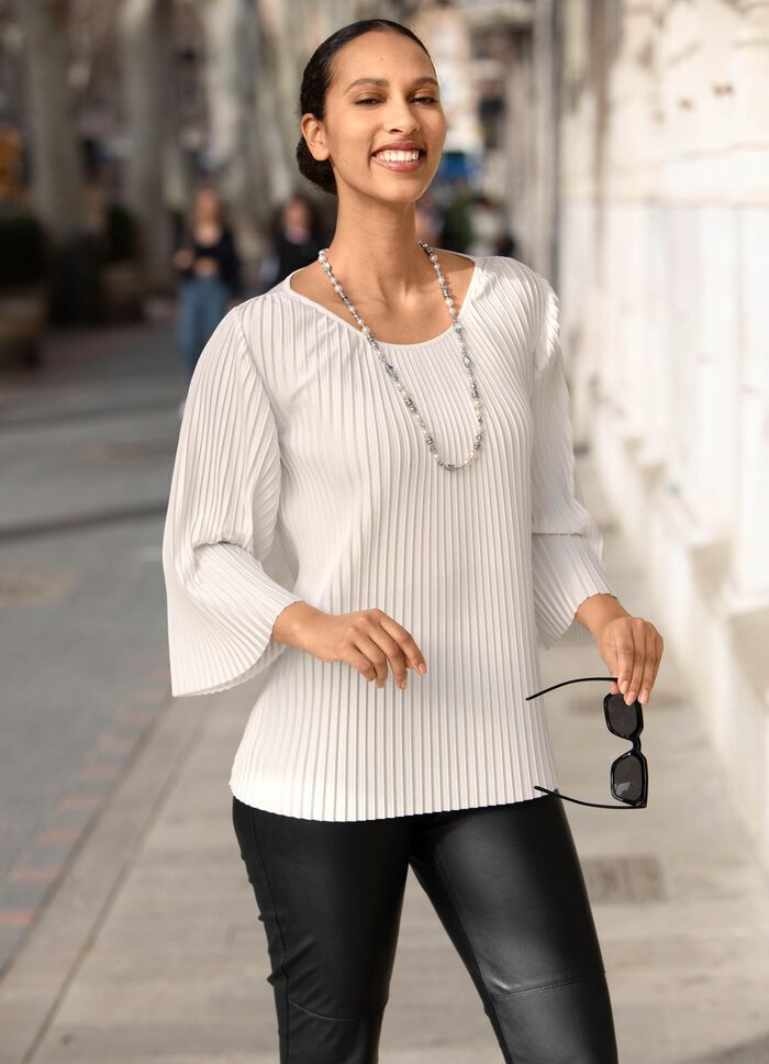 Tuniek van luchtige plooien 