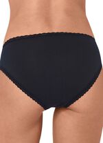 Sloggi 24/7 set van drie slips met kanten bandmanchetten 