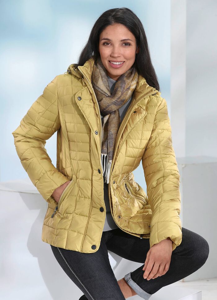 Jas in 2 kleuren MOSTERD