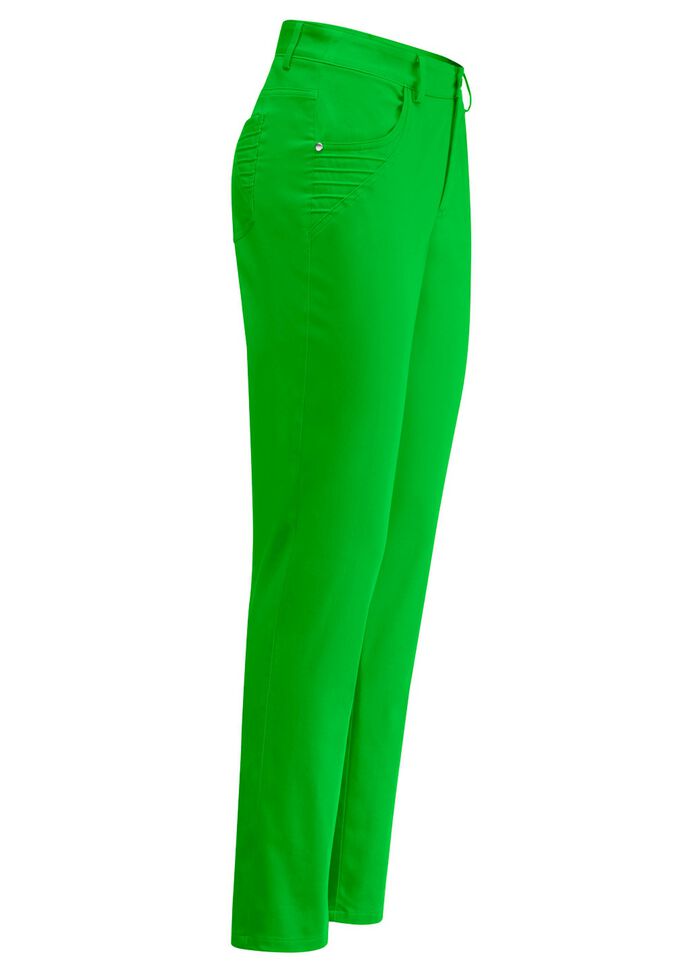 Broek met geplaatste plooien 
