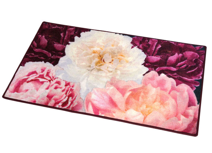 Badset met pioenroosmotief 