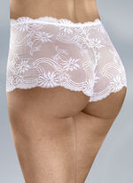 Laurina vierpak broek gemaakt van mooi elastisch kant 