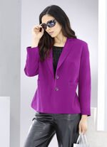 Blazer met reverskraag 