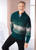 Troyer met opstaande kraag in 2 kleuren 