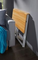 Bureau met metalen frame 