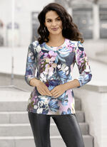 Shirt met 3/4-mouwen 