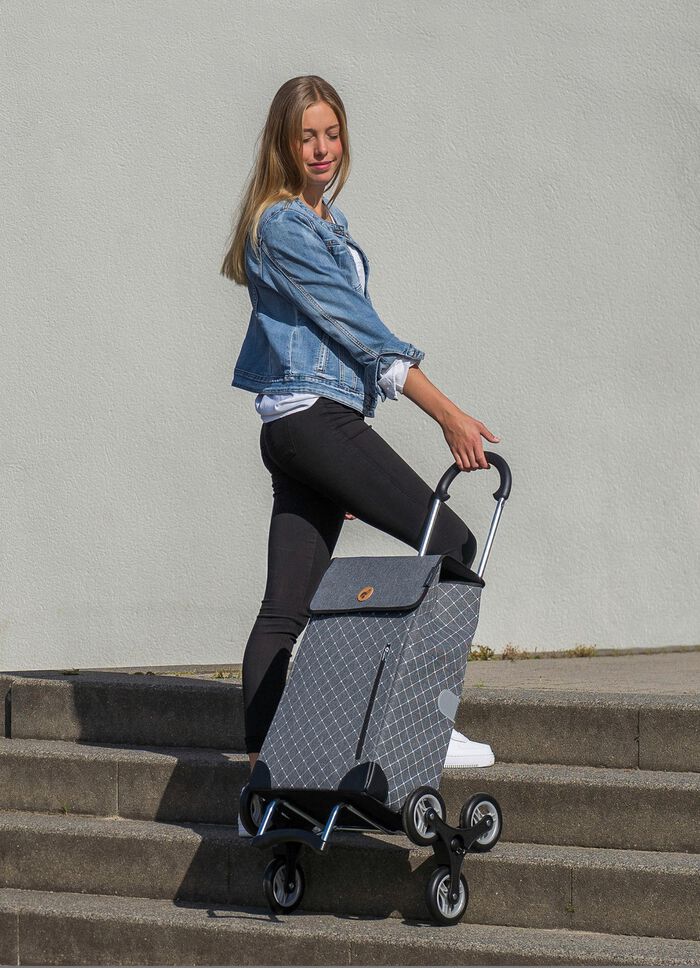 Trapklimmer boodschappenroller Scala Shopper&reg; Sofia ANTHRAZIT