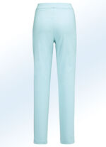 Broek met trendy beensplitten AQUA