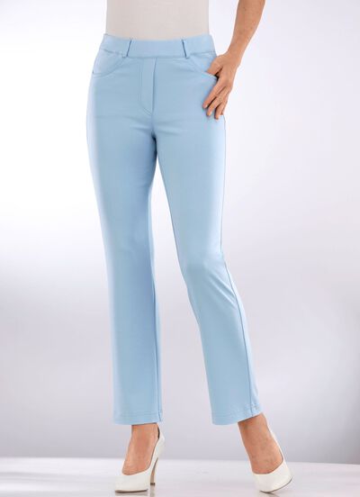 Broek met aantrekkelijke beenwijdte 