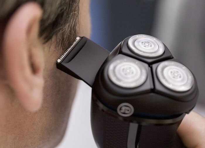 Philips scheerapparaatserie 3000 ZWART/BLAUW