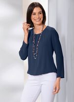 Effen gekleurde tuniek 