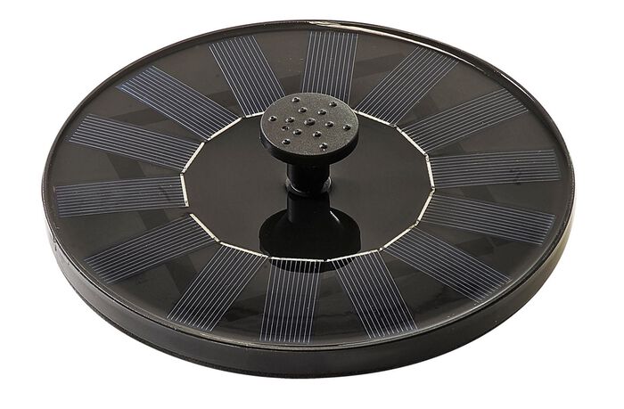 Fontein op zonne-energie 