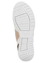 Sneakers WIT-BEIGE-BRUIN