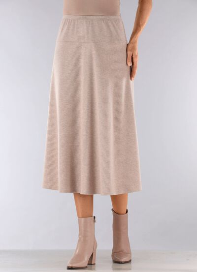 Rok in een comfortabele pull-on stijl 