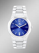 Quartz herenhorloge met roestvrijstalen bandkast 