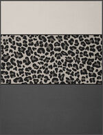 Deken in trendy luipaardprint design 