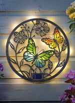 Zonne-wanddecoratie "Papillon" 