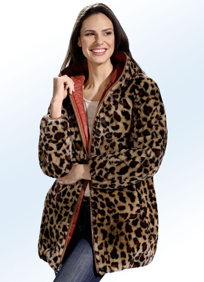 Omkeerbaar jack met twee looks 