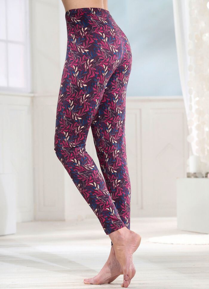 Twee-pack leggings met elastische tailleband 