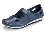 Gemini mocassinpantoffels met leren clip MARINE
