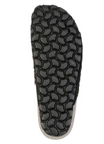 ELENA EDEN, lichte damesmuiltjes, breedte G, met leren voetbed SCHWARZ