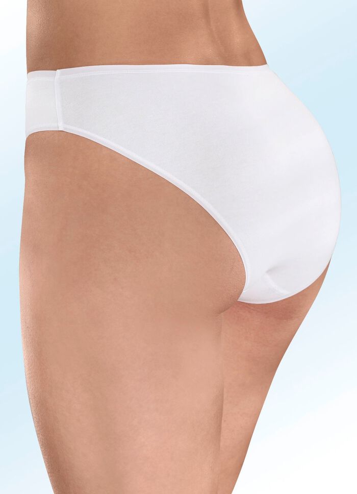 Schiesser drie-pack slips van biologisch katoen 