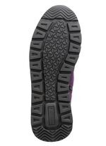 Ranger bootie met veters en laklederen biesjes 