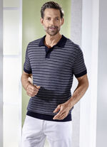 Poloshirt in gebreide kwaliteit 