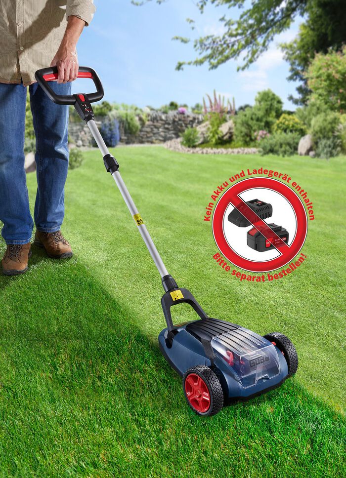 Accu-eenhandgrasmaaier ERM 18-0 (accu en oplader niet inbegrepen) 