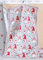 Theedoeken met kaboutermotieven, set van 3 KLEURRIJK