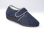 Gezellige pantoffels met zachte voering MARINE