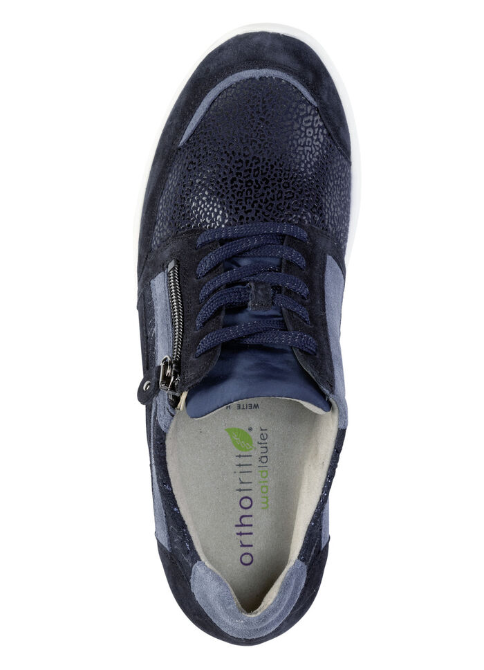 Waldläufer veterschoen met de beste afrolfunctie BLAUW