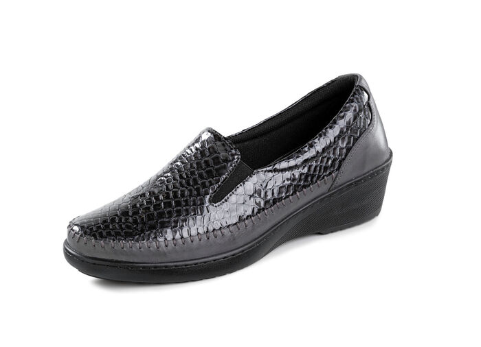 Gemini pantoffels met comfortabele vulling GRIJS