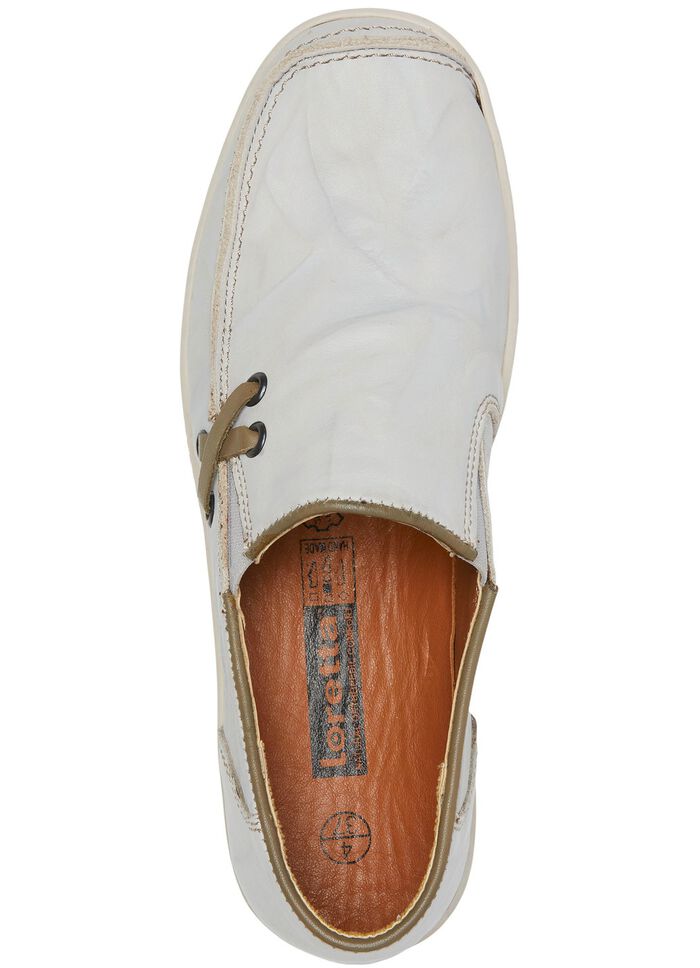 ELENA EDEN pantoffels met een gerimpelde structuur 