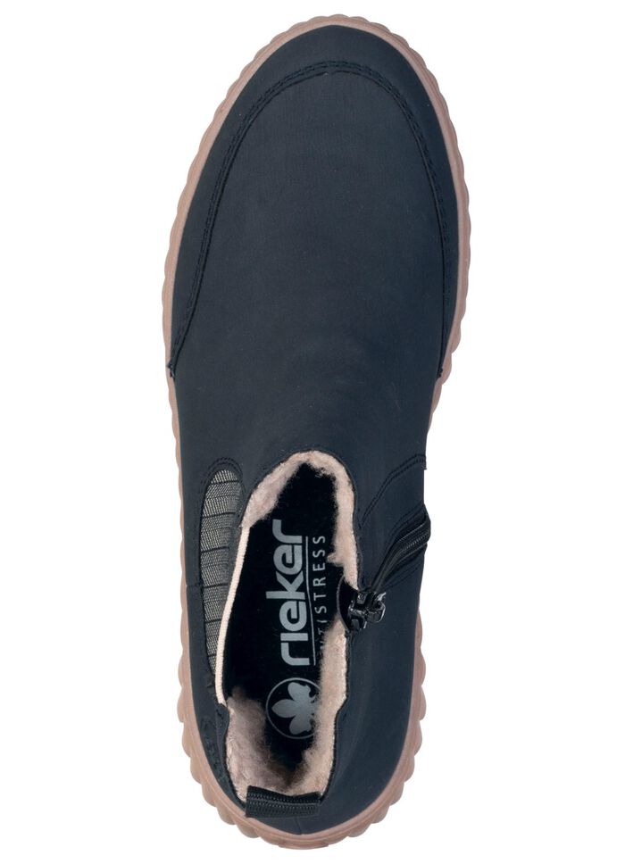 Rieker, trendy dameslaarzen, winterschoenen, met uitneembaar voetbed 