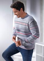 Verfijnde trui met ronde hals 