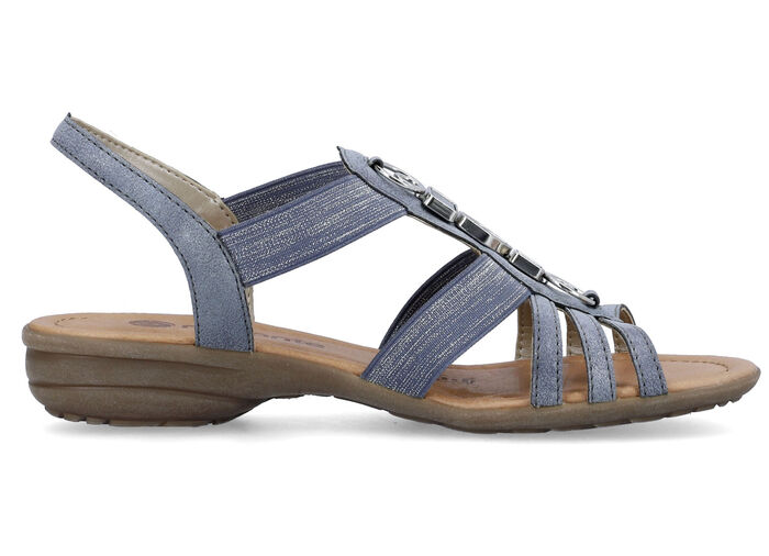 Remonte sandalen met bandjes en metalen sieraden JEANS