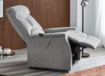 TV-fauteuil met motor en sta-op-hulp GRIJS