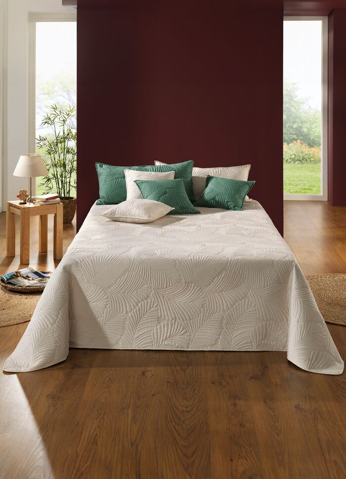 Gezellige sprei en bijpassende kussenslopen CR&Egrave;ME