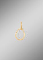 Elegante hanger met 34 diamanten 